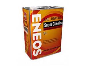 Моторное масло Eneos Super Gasoline Semi-Synthetic SAE 10w40, 4л